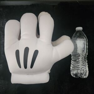 Disney White and Black Mickey Mouse Glove Costume Accessory